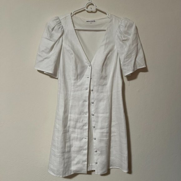 EUC Reformation Joelle Linen Dress - Picture 2 of 8